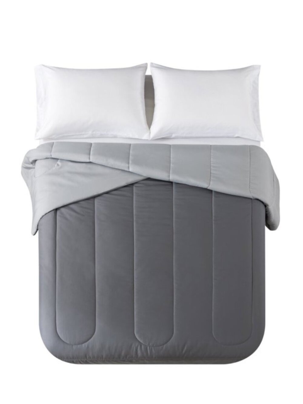 Mainstays Reversible Twin/Twin XL Comforter - Grey
